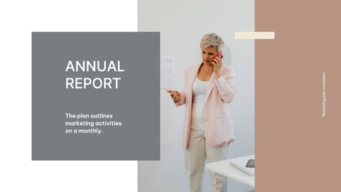 Annual-Report-Deck Slides Linen Mocha Minimal and Modern Presentation Annual Report Template S04282301 powerpoint-template keynote-template google-slides-template infographic-template