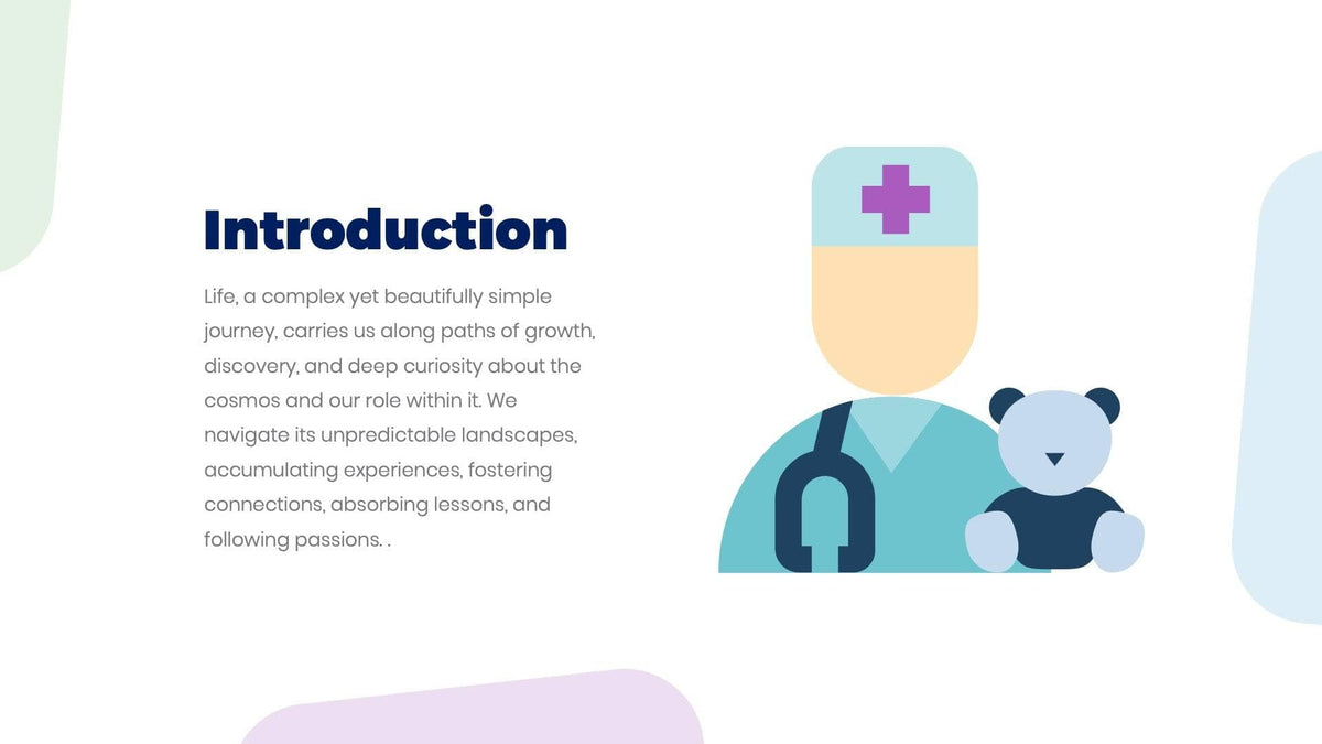 Pediatrics Presentation Template S08102301 – Infografolio