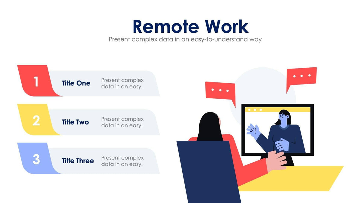 Remote Work Slide Infographic Template S01252307 – Infografolio