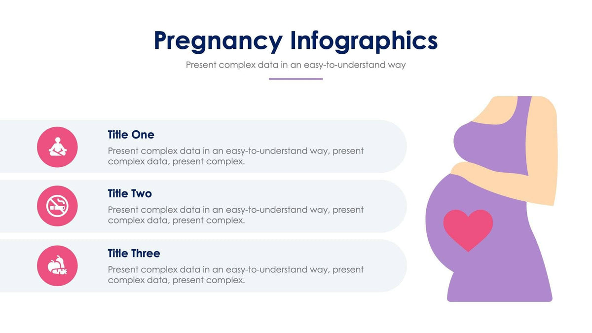 Pregnancy Slide Infographic Template S03022201 Infografolio