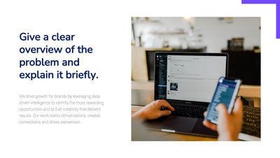 Problem-Slides Slides Problem Violet and Blue Slide Template S11042201 powerpoint-template keynote-template google-slides-template infographic-template