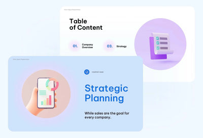 Strategic-Planning-Deck Slides Purple and Lavender Gradient Presentation Strategic Planning Template S12132201 powerpoint-template keynote-template google-slides-template infographic-template