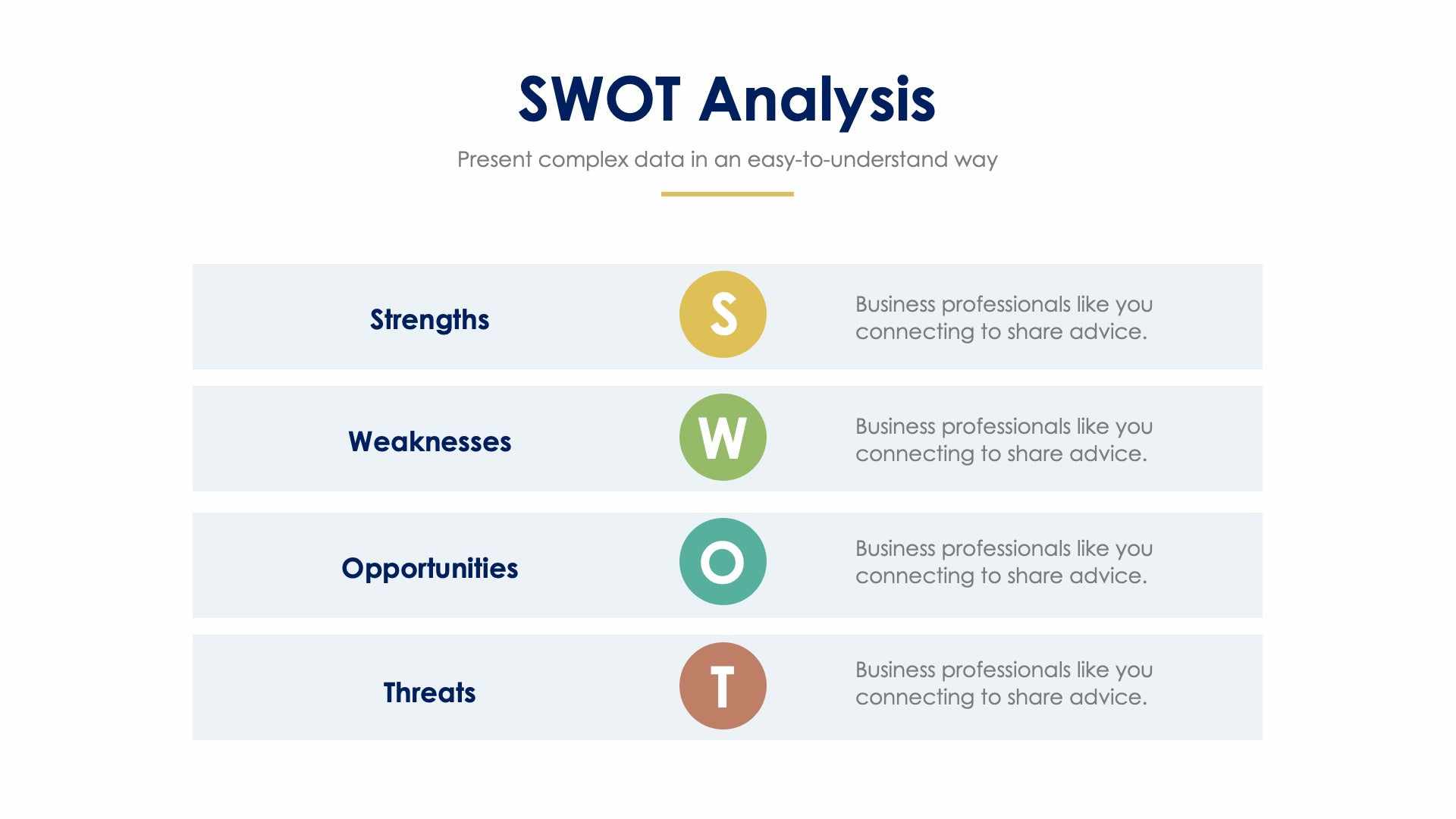 Swot Analysis Slide Infographic Template S01102213 