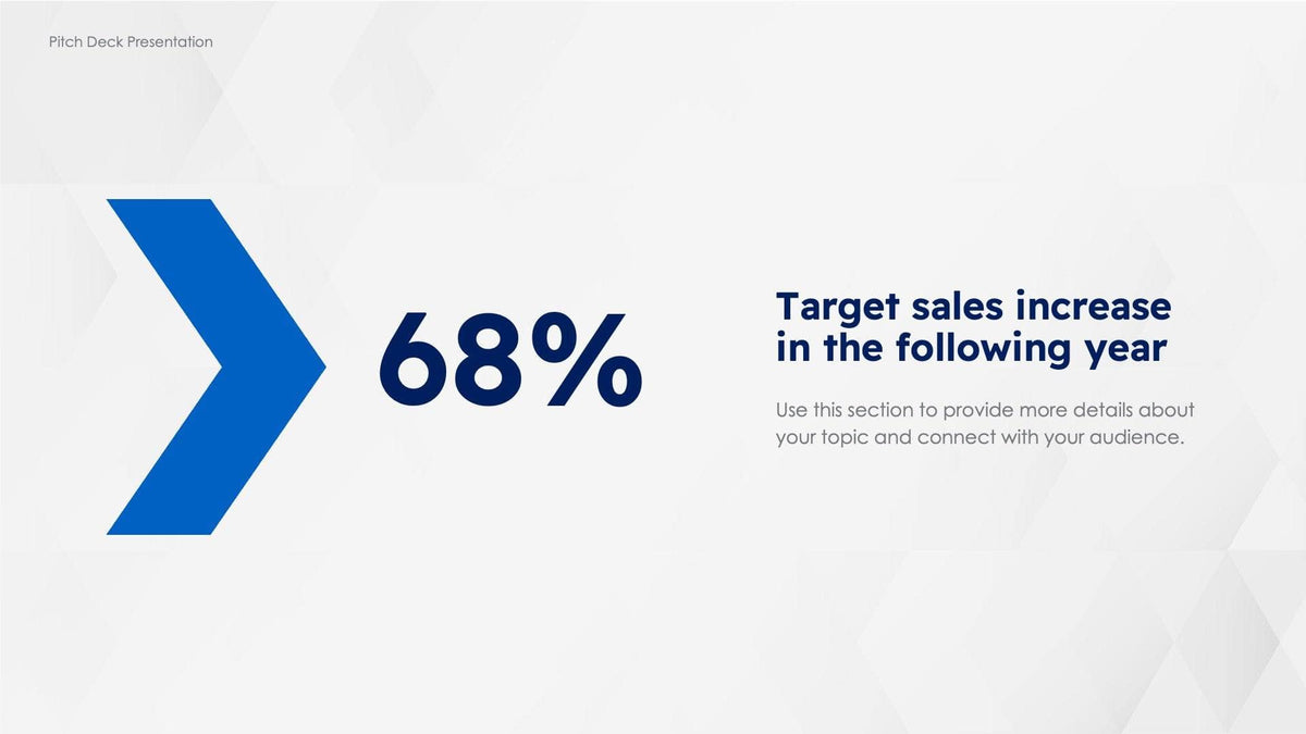 Target Blue Light Green Sales Slide Template S10272201 Infografolio