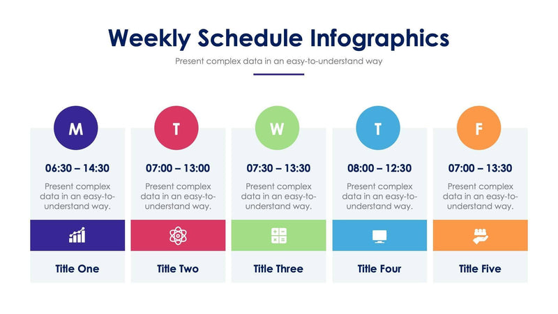 Weekly Schedule -Slides Slides Weekly Schedule Slide Infographic Template S03032202 powerpoint-template keynote-template google-slides-template infographic-template