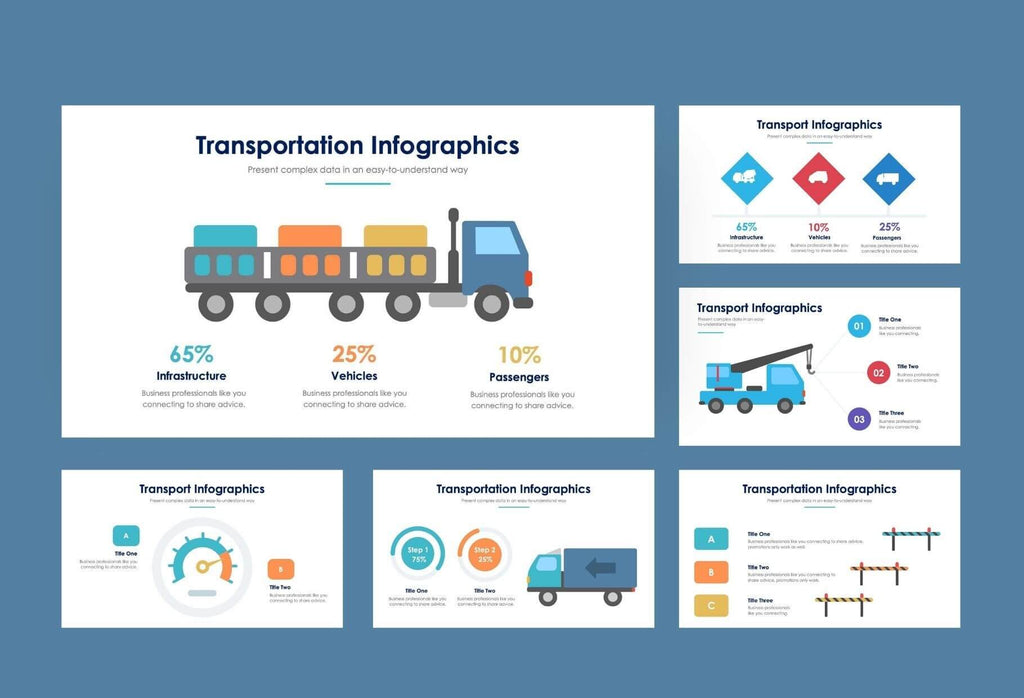 20+ Best Free Transportation PowerPoint Infographic Templates ...