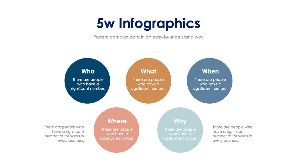 5w Slide Infographic Template S02192404