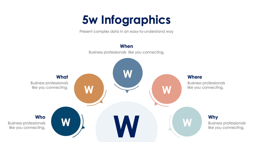 5w Slide Infographic Template S02192405