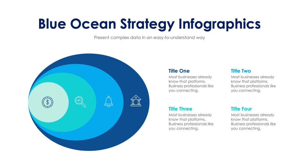 Blue Ocean Strategy Slide Infographic Template S02202403