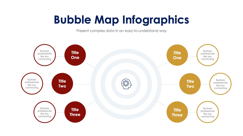 Bubble Map Slide Infographic Template S02202405