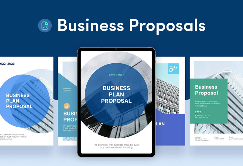 image of business proposal templates