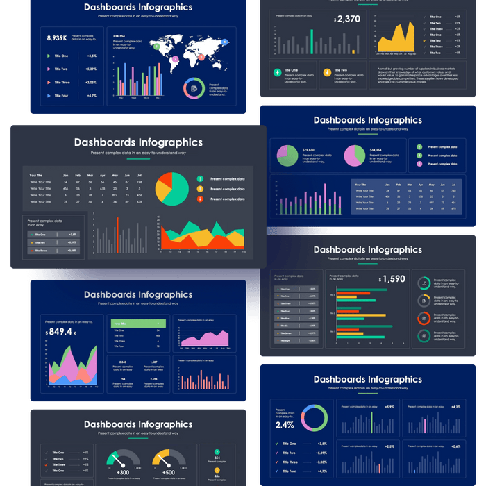 Dashboards | Infografolio