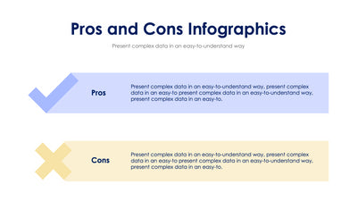 Pros and Cons Slide Infographic Template S12202305