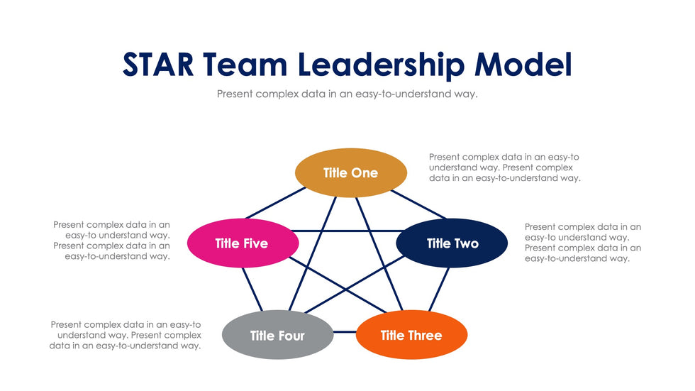 STAR Team Leadership Model Slide Infographic Template S03042402