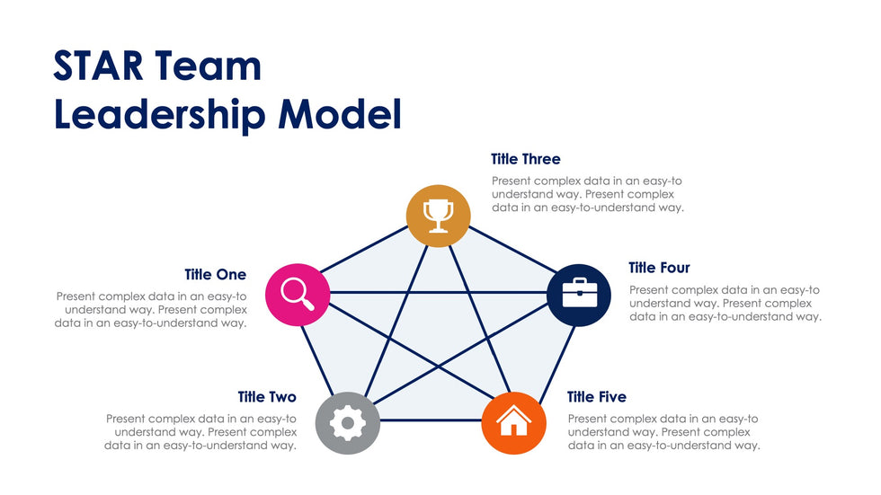 STAR Team Leadership Model Slide Infographic Template S03042404