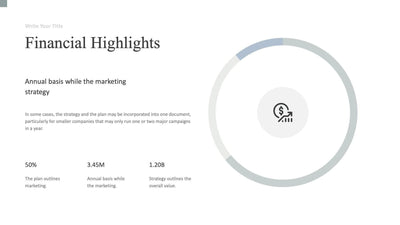 About-Our-Company-Slides Slides Financial Highlights Opal Blue White Slide Template S04242301 powerpoint-template keynote-template google-slides-template infographic-template