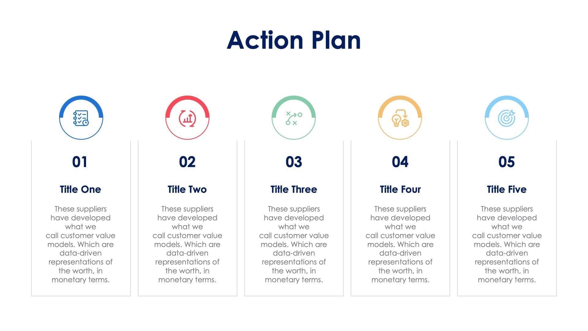 Action Plan Slide Infographic Template S04202312 | Infografolio