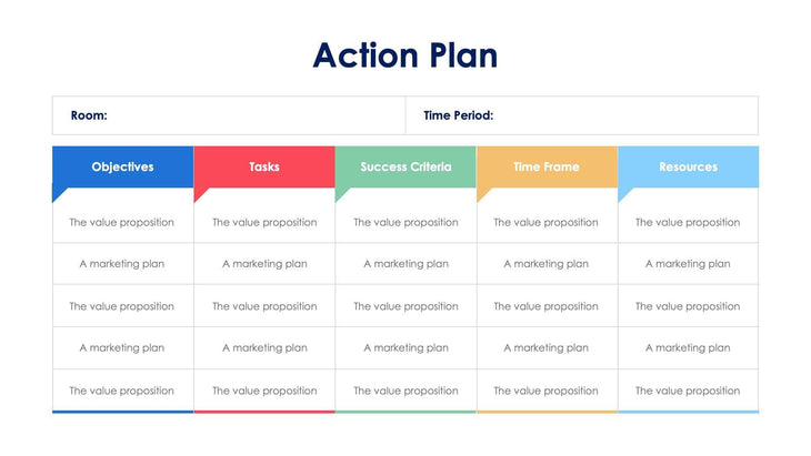 Action Plan Slide Infographic Template S04202318 – Infografolio