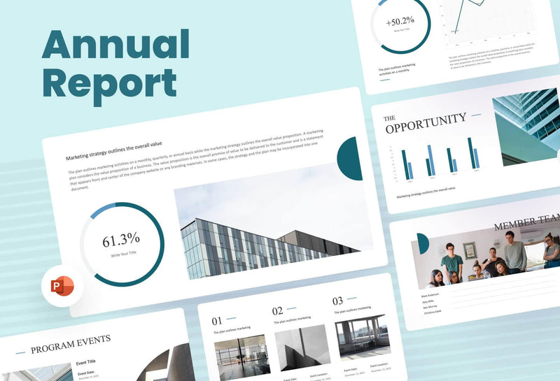 Annual Report Deck | Infografolio
