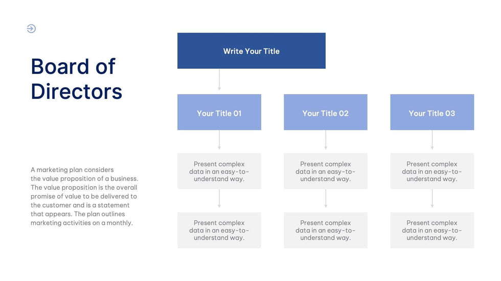 Annual-Report-Deck Slides Royal Blue Ceil Simple and Clean Presentation Annual Report Template S04282301 powerpoint-template keynote-template google-slides-template infographic-template