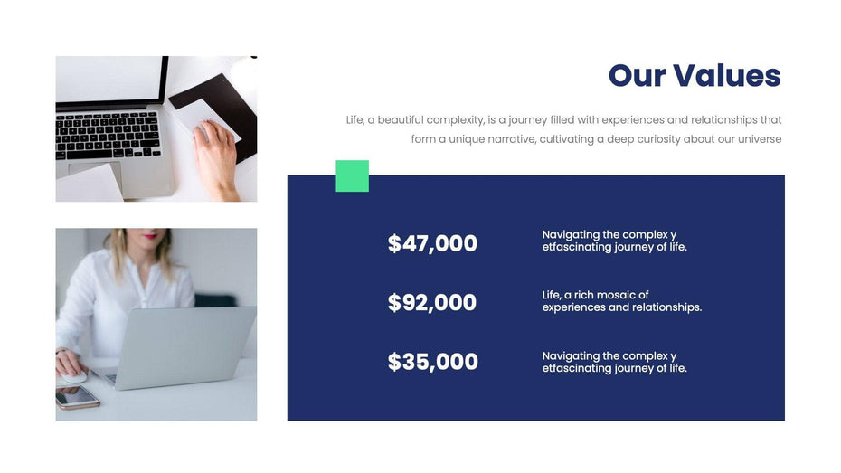 Business-Proposal-Presentation-Template Slides Blue Neon Green Simple and Professional Presentation Annual Report Template S06262301 powerpoint-template keynote-template google-slides-template infographic-template