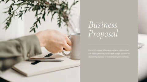 Business-Proposal-Presentation-Template Slides Linen Grey Stone Professional and Simple Presentation Business Proposal Template S06262301 powerpoint-template keynote-template google-slides-template infographic-template