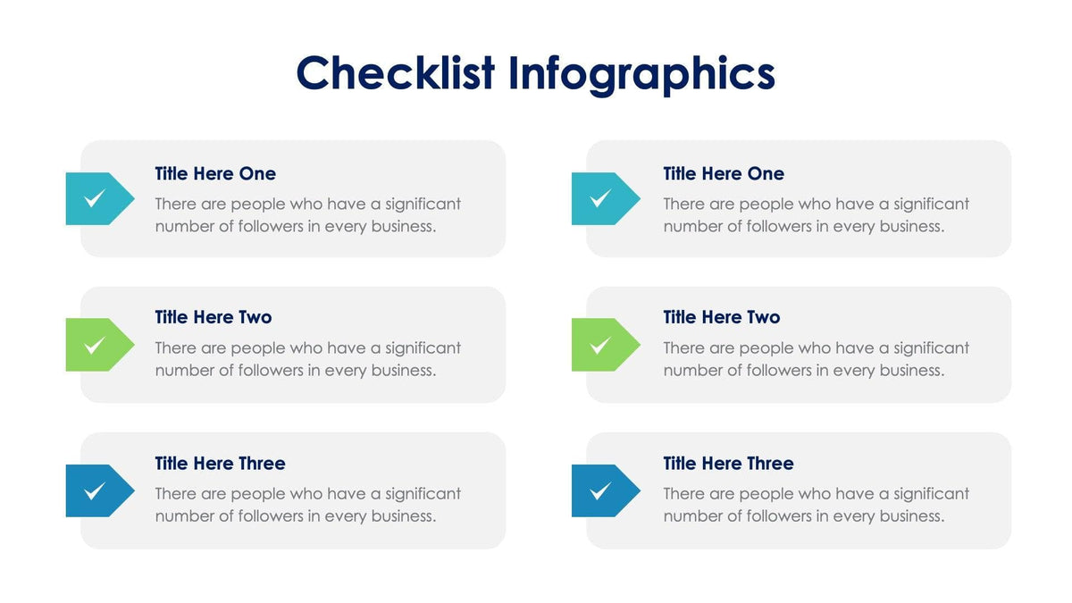 Checklist Slide Infographic Template S01102301 – Infografolio