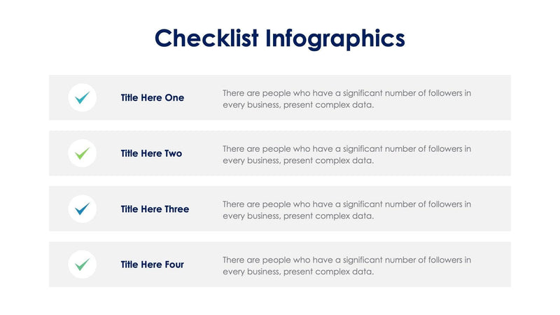 Checklist-Slides | Infografolio