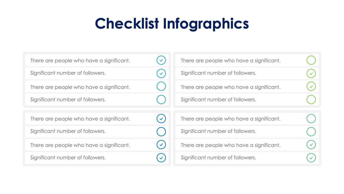 Checklist Slide Infographic Template S01102308 – Infografolio