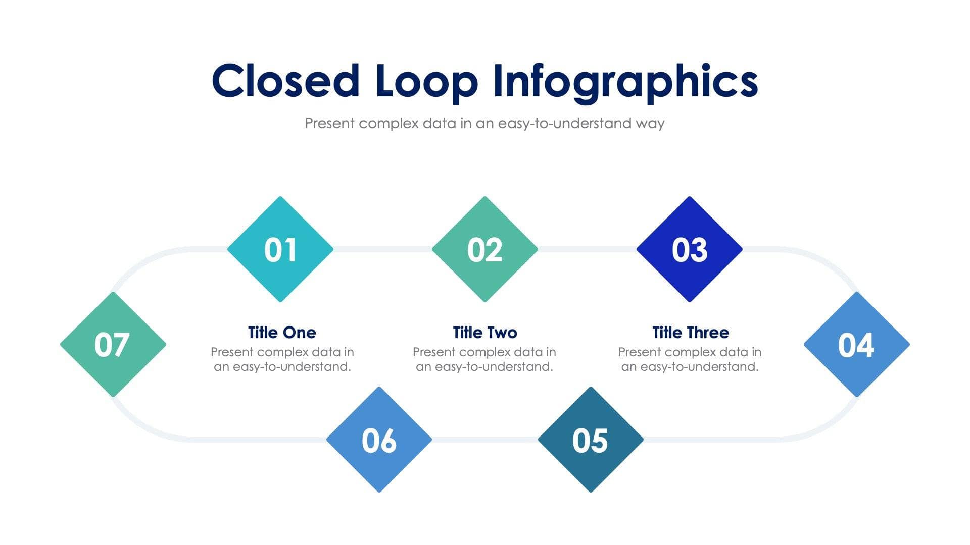 Closed Loop Infographic Template S01182403 | Infografolio