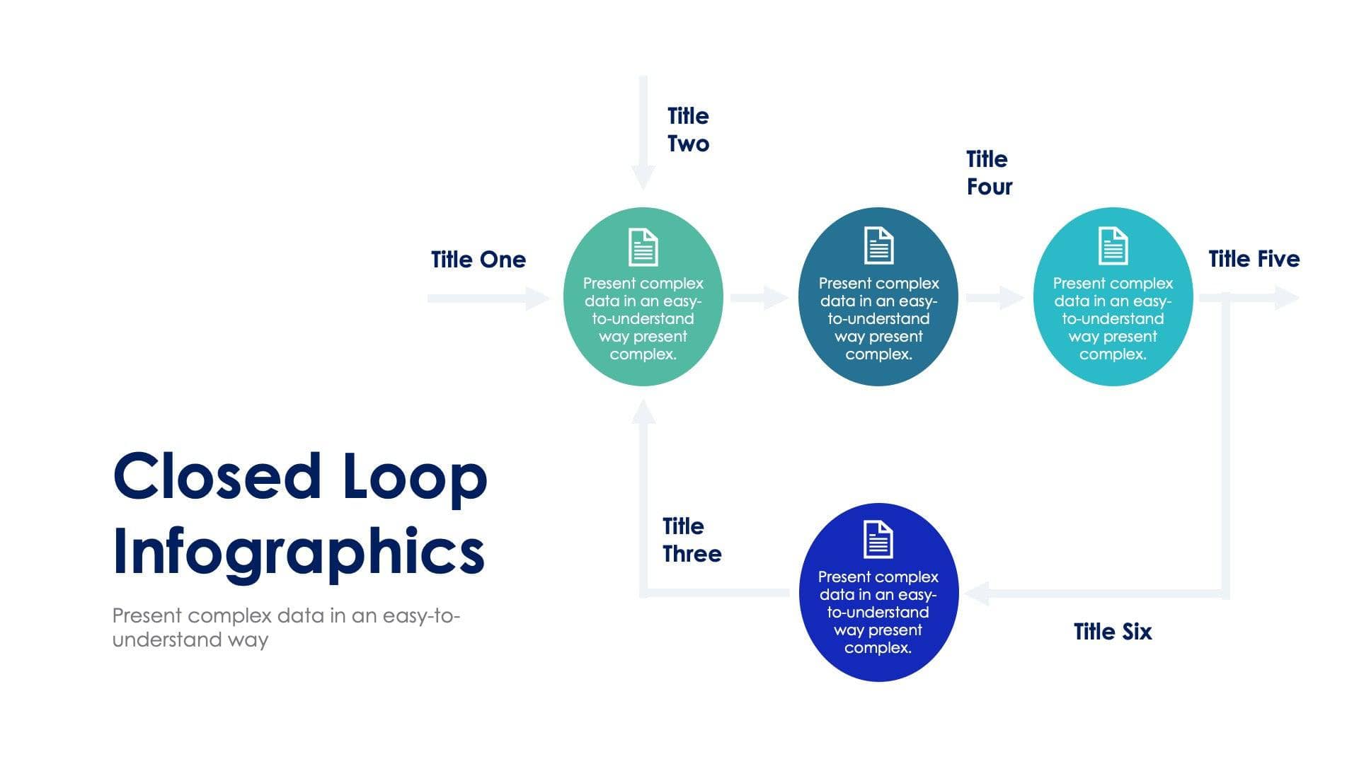 Closed Loop Infographic Template S01182404 | Infografolio