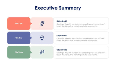 Excecutive Summary Template | Executive Summary Slides