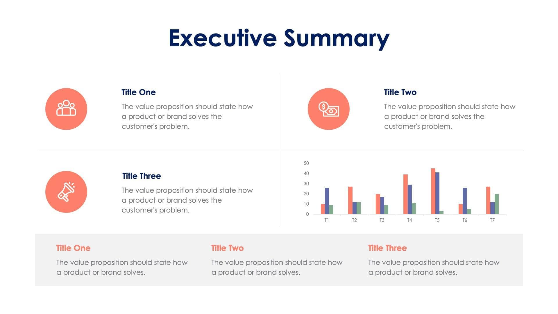 Executive Summary Slide Infographic Template S01102310 | Infografolio