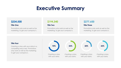 Excecutive Summary Template | Executive Summary Slides