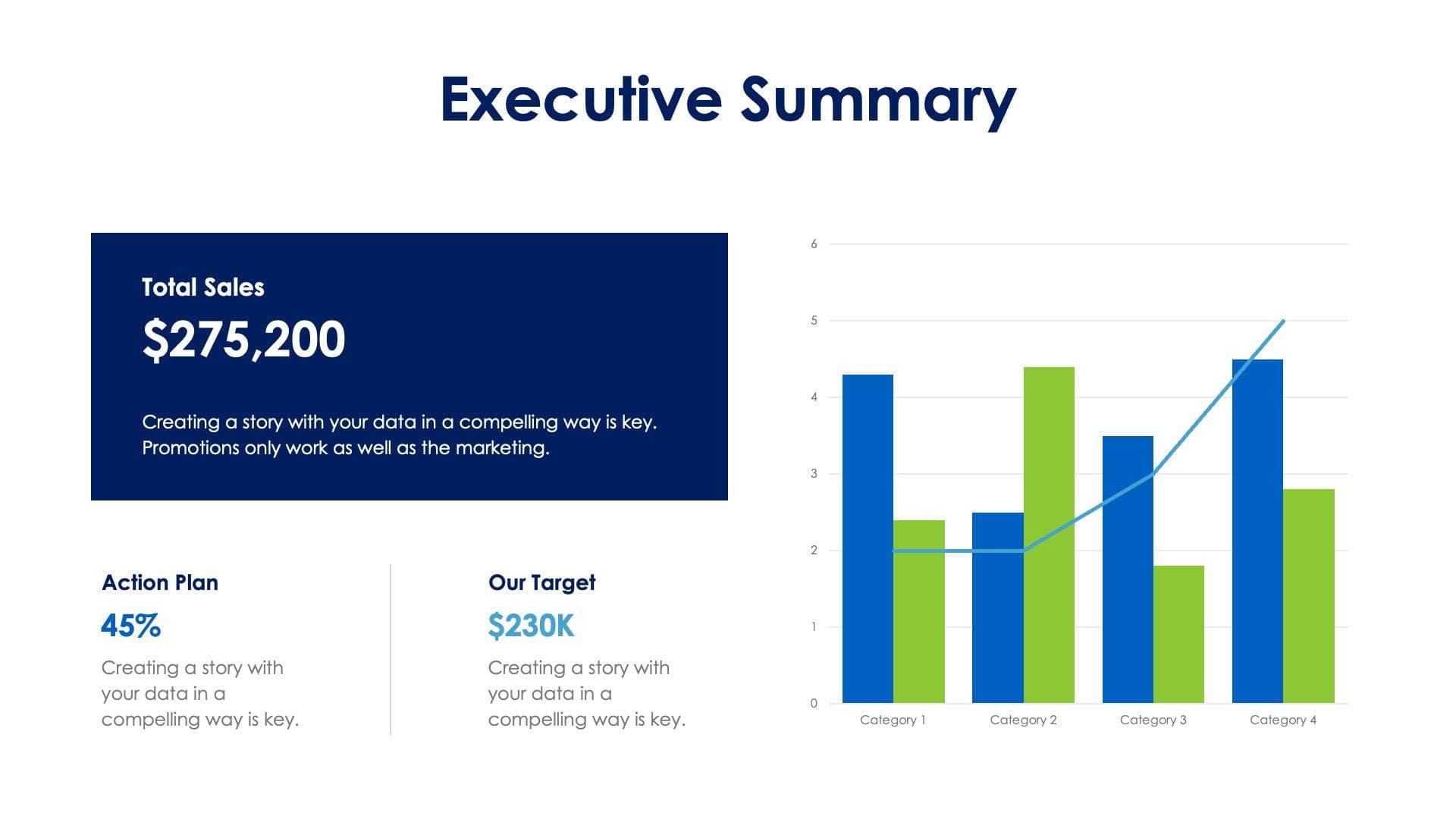Executive Summary Slide Infographic Template S01102313 | Infografolio