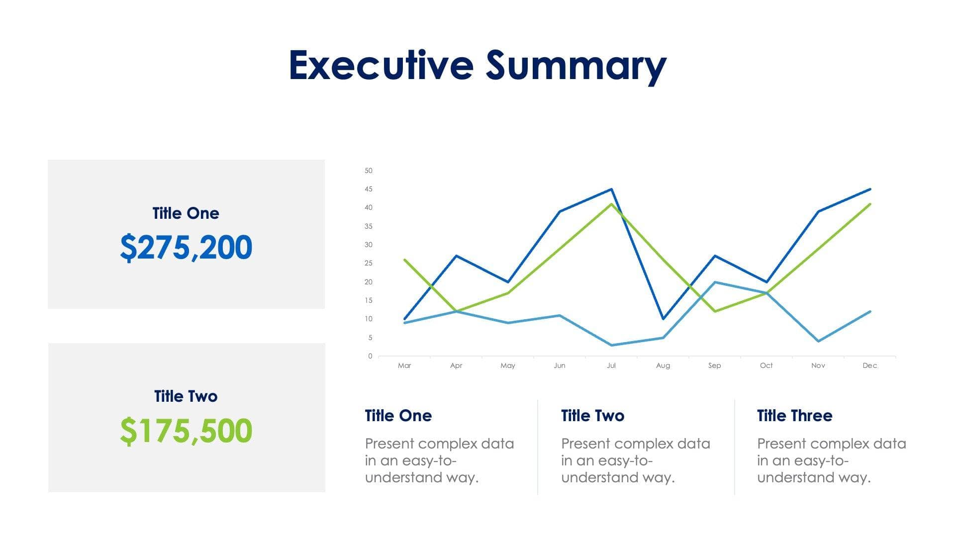Executive Summary Slide Infographic Template S01102317 | Infografolio