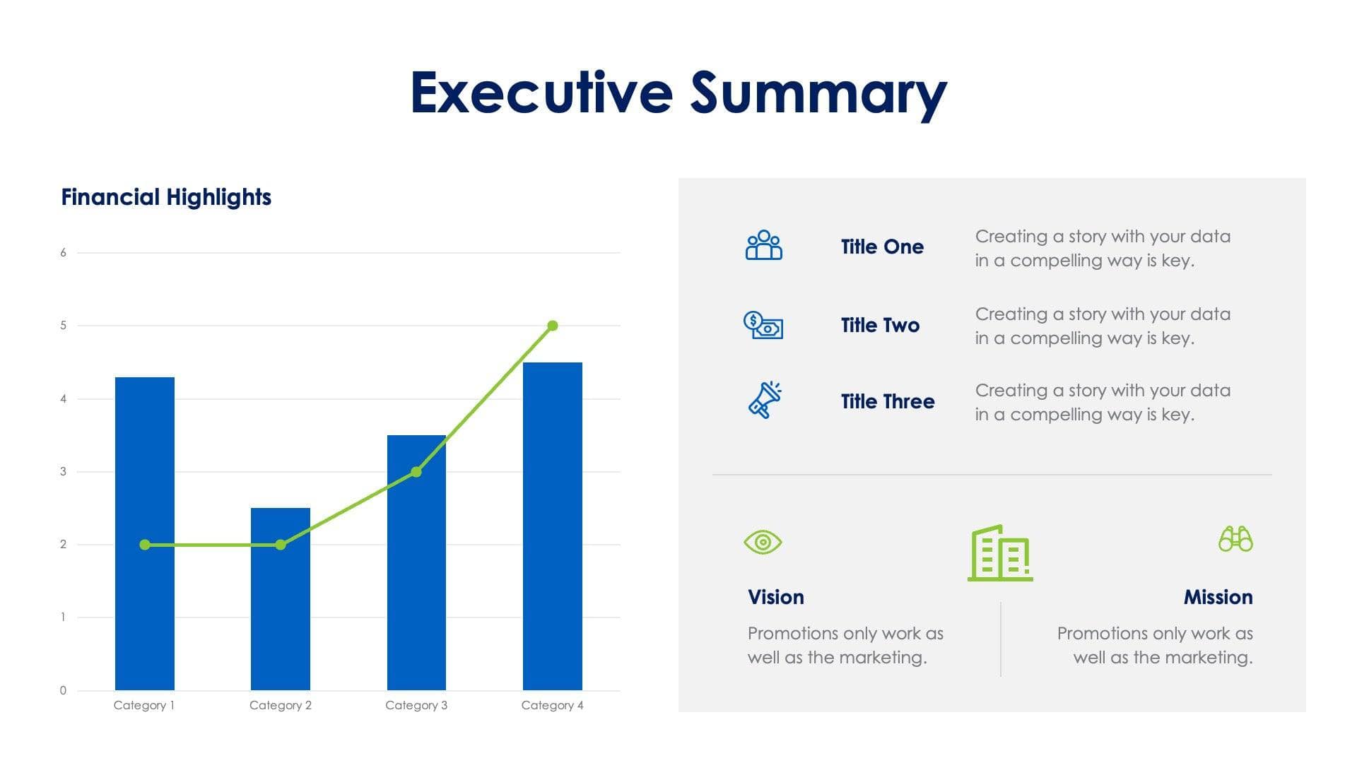 Executive Summary Slide Infographic Template S01102320 | Infografolio