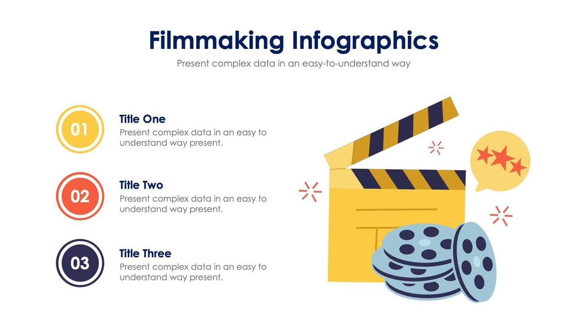 Filmmaking Slide Infographic Template S02032306 – Infografolio