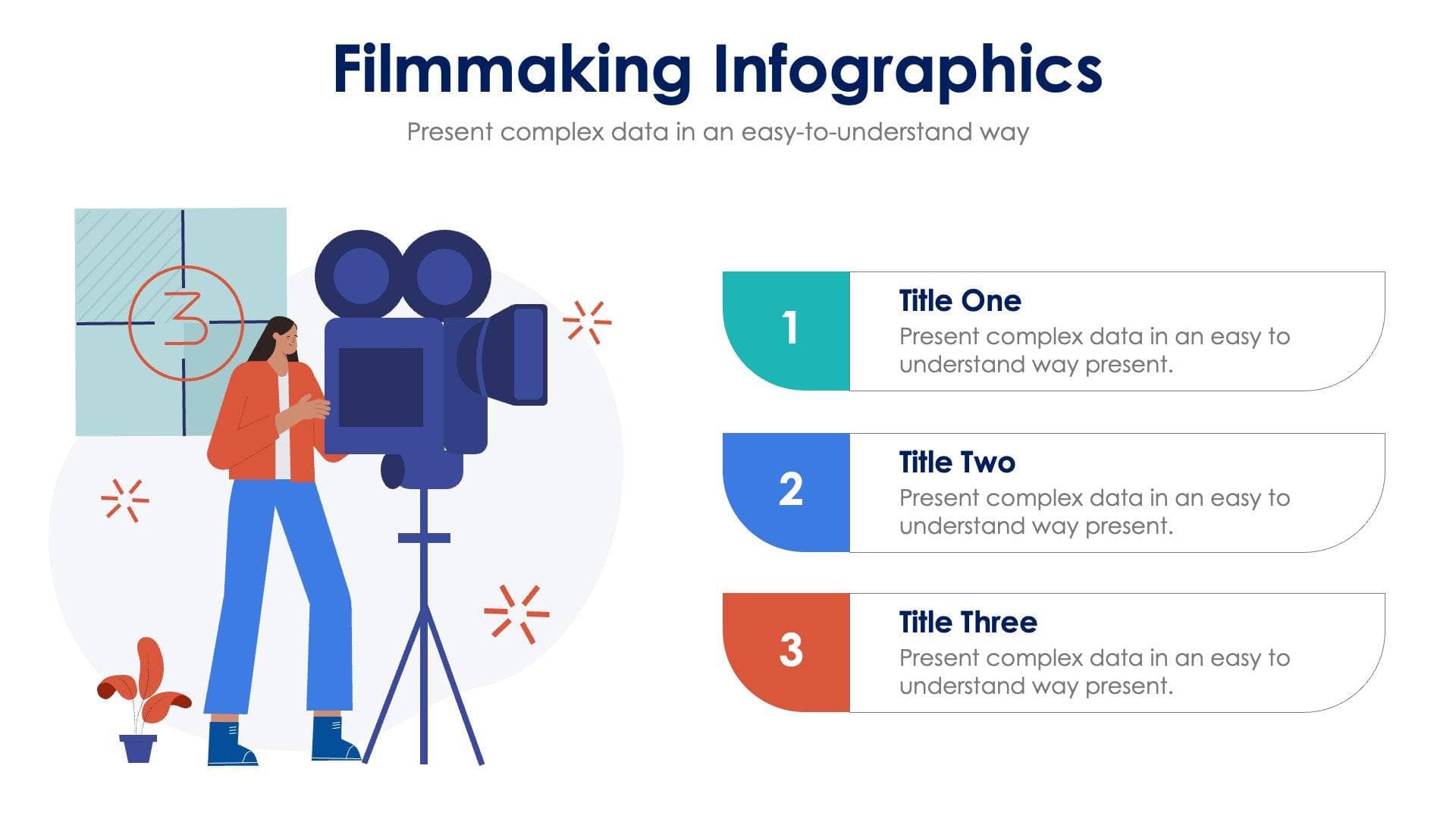 Filmmaking Slide Infographic Template S02032313 | Infografolio