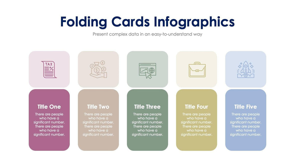 Folding-Cards-Slides Slides Folding Cards Slide Infographic Template S02202402 powerpoint-template keynote-template google-slides-template infographic-template