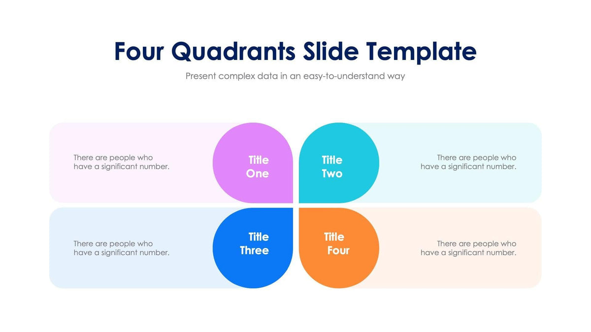 Four Quadrants Slide Infographic Template S09042302 – Infografolio