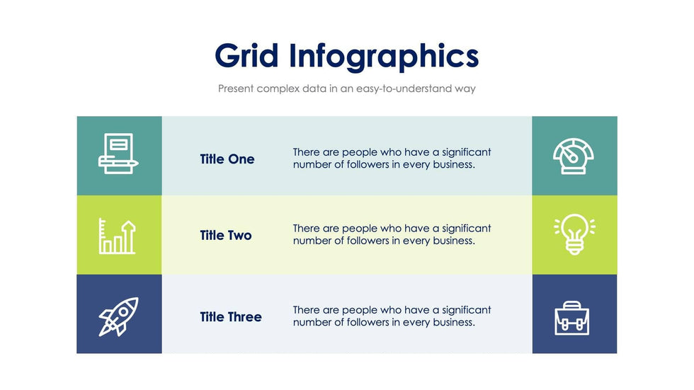 Grid Slide Infographic Template S12192305 | Infografolio