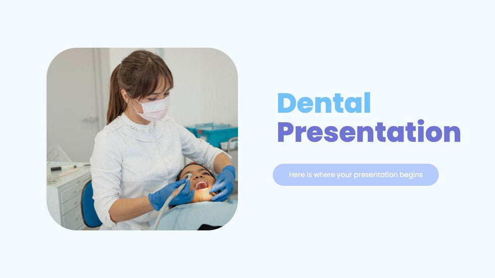 Health-Presentation-Template Slides Light Blue and Violet Simple Dental Presentation Template powerpoint-template keynote-template google-slides-template infographic-template