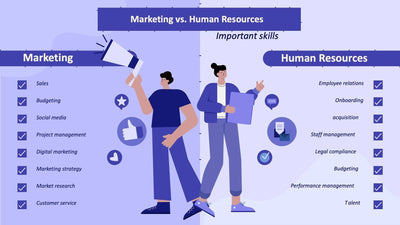 Human-Resources-Slides Slides Marketing VS Human Resources Important Skills Infographic Template powerpoint-template keynote-template google-slides-template infographic-template