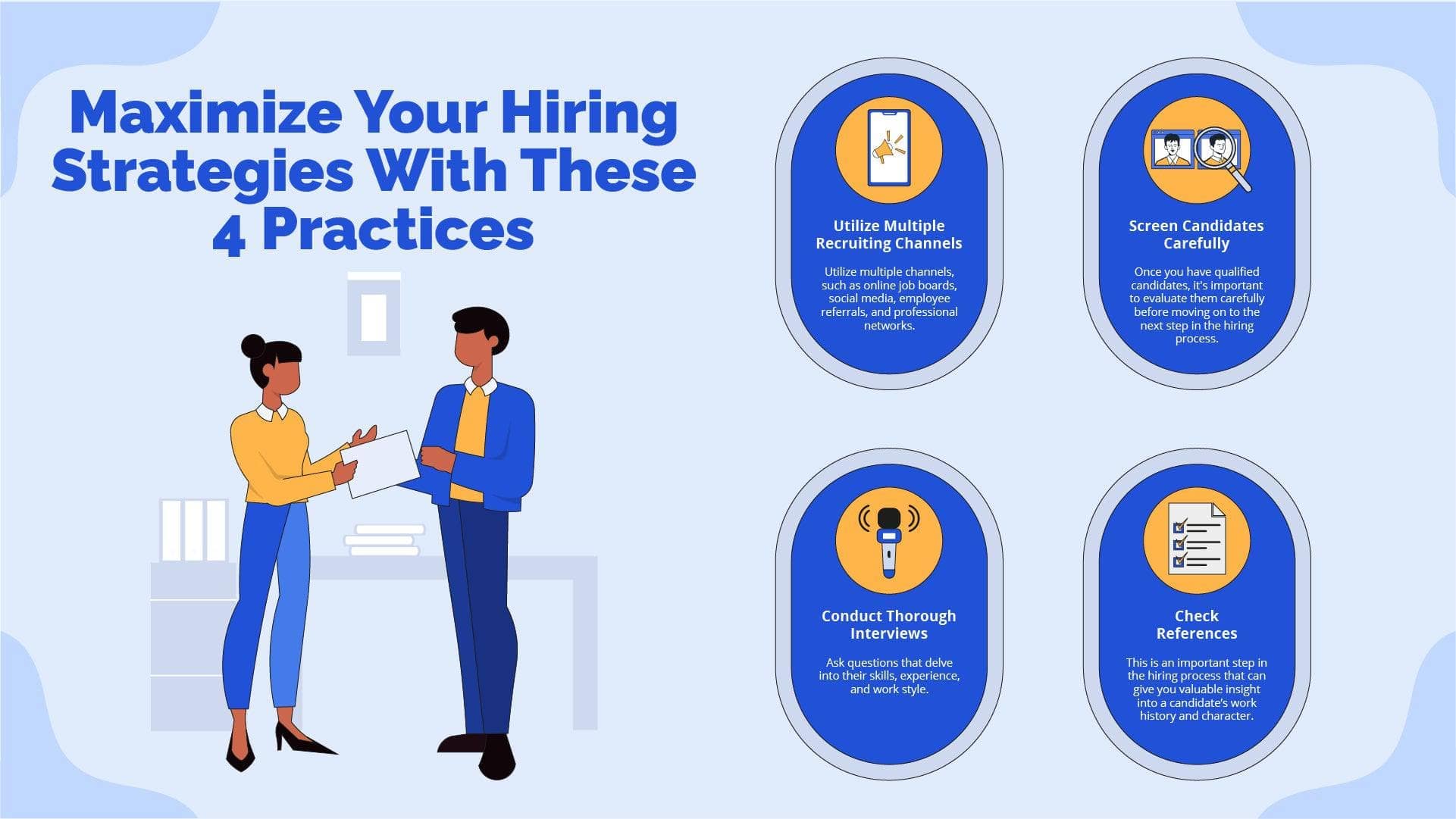 Maximize Your Hiring Strategies With These Four Practices Human Resour ...