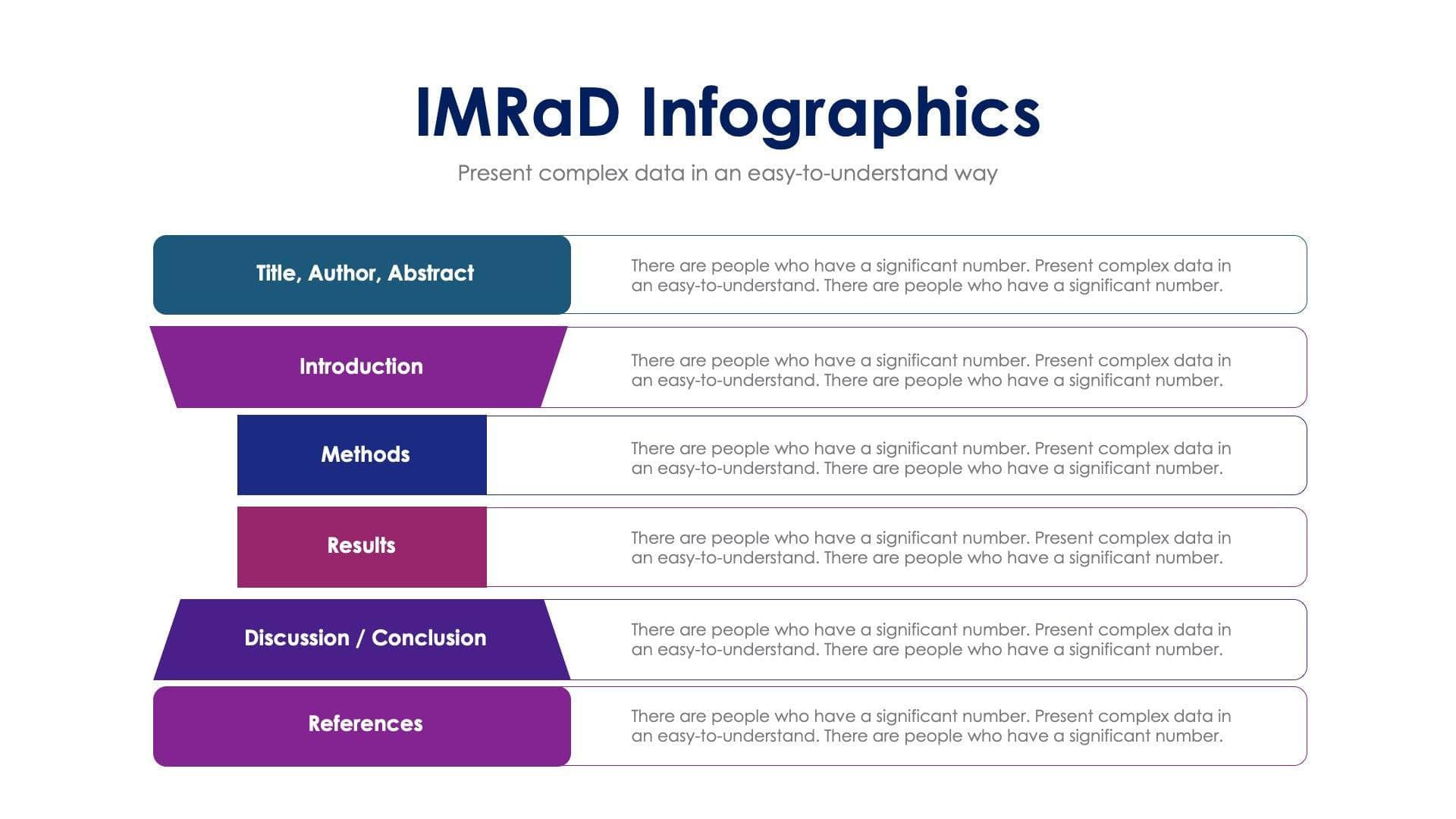 IMRaD Slide Infographic Template S02202403 | Infografolio