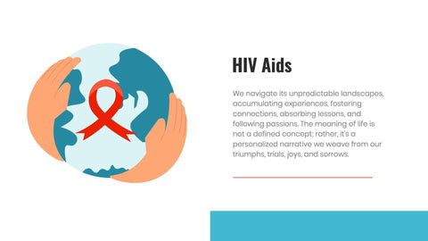 Insurance-Presentation-Template Slides Aquamarine and Red Simple HIV Care Presentation Template S07262301 powerpoint-template keynote-template google-slides-template infographic-template