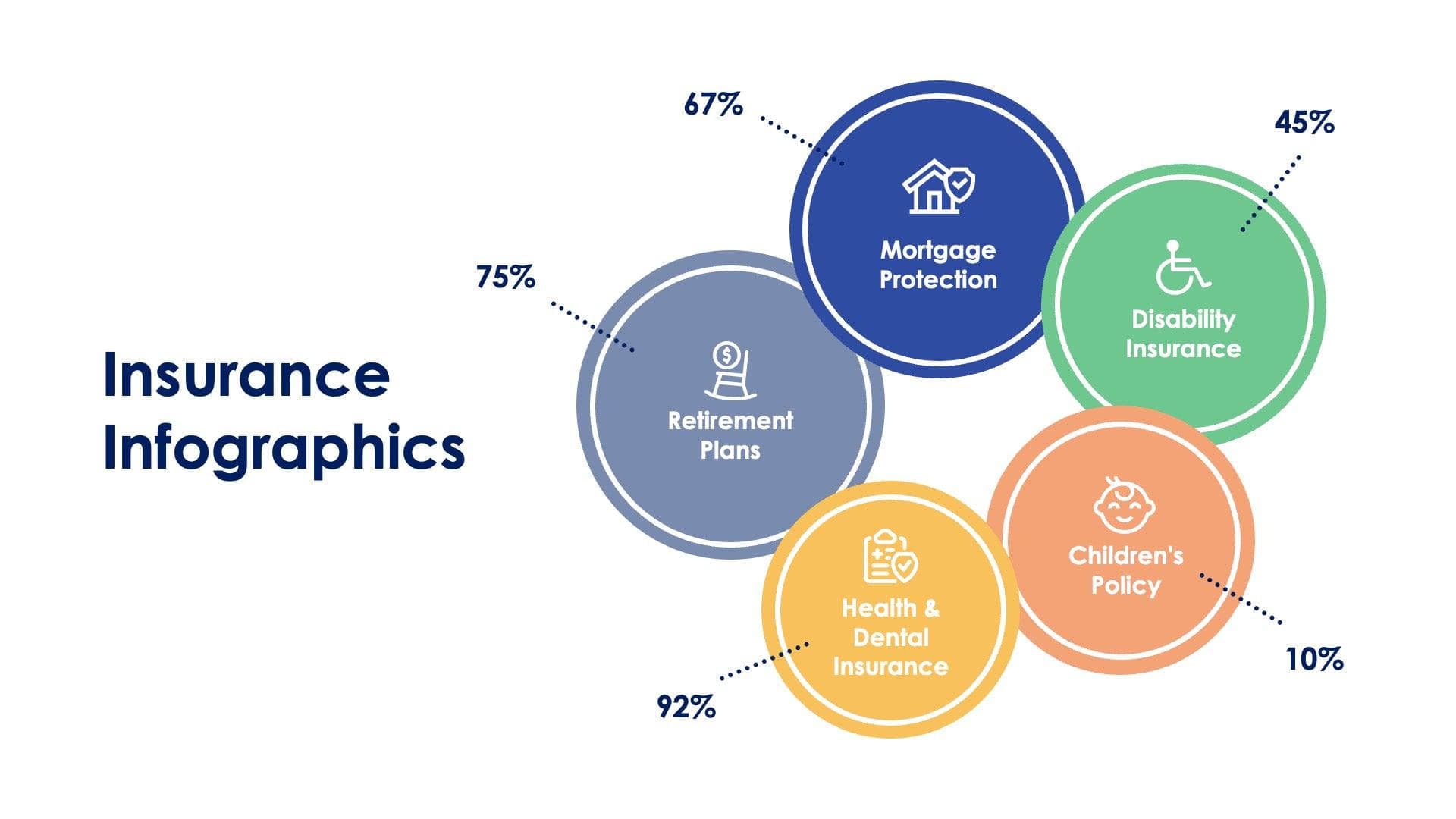 Insurance Slide Infographic Template S06262301 | Infografolio