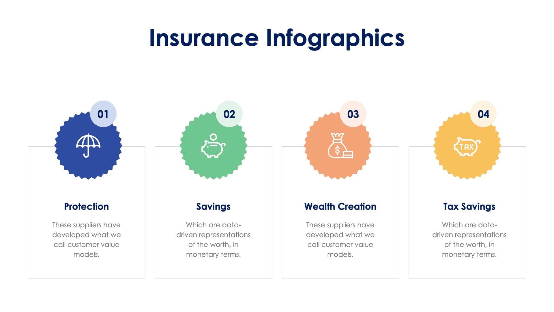 Insurance Slide Infographic Template S06262310 | Infografolio