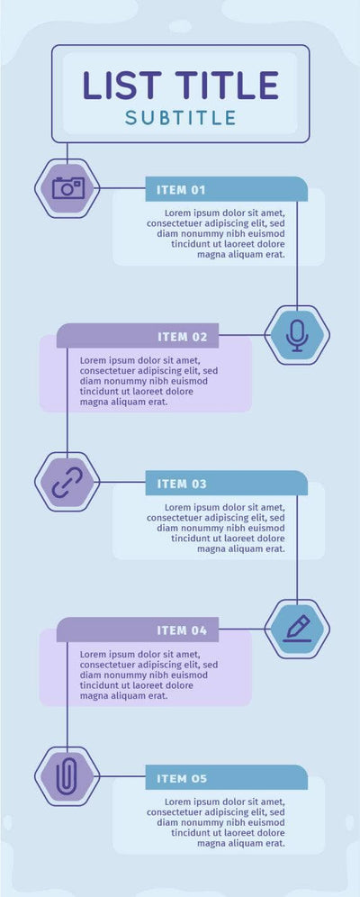 List-Infographics – Infografolio
